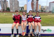 Dos oros, tres platas y un bronce para el Atletismo Trega en el Xogade