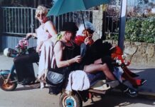 Goián recuerda el Entroido con una exposición de fotos antiguas y proyecciones de vídeos