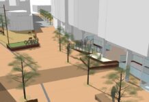 Tomiño impulsa el comercio local de Goián con la mejora de la accesibilidad