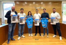 Tomiño, segunda meta volante de la II Volta Ciclista ó Baixo Miño
