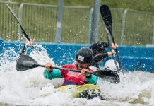 El Teixugo Manu Ochoa impresionante en la III Copa del Mundo de Kayak Cross