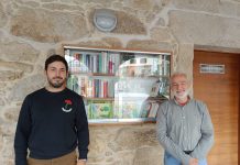 Historias sin fin con la estantería de los libros libres de O Rosal