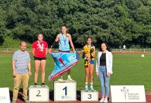 La baionesa Gabriela Bouzada, Campeona Gallega en lanzamiento de jabalina