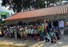 Alumnos de Gondomar y Vigo visitan el molino de Porto do Molle