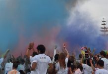 La Color Rain Festival se convierte en un éxito de participantes