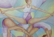 La artista guardesa Charo Trigo expone sus obras en la Sala de Arte de Caminha