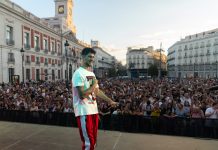 El tomiñés G Face conquista el Orgullo de Madrid en gallego