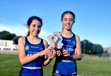 Las atletas Daniela Asensio y Alba Vasconcellos, Subcampeonas Gallegas de Clubs