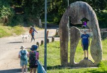 Tui fue en junio el primer punto de salida de peregrinos del Camino Portugués