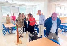 El nuevo comedor del CEIP Fontes-Baíña beneficia a 60 escolares