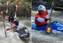 Los Teixugos Luis Fernández y Manu Ochoa en la Copa del Mundo de Ivrea