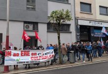 Novas xornadas de folga e manifestación nacional en defensa do emprego en Circet