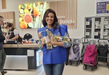 Diana Nogueira participa como voluntaria en el arranque de la Gran Recogida