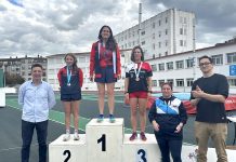 La rosaleira Mª Dolores Martínez, bronce autonómico en el XVII Campeonato Gallego de marcha en pista