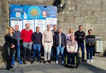 Cabalgata de Reyes, precampanadas de fin de año o la papanoelada motera solidaria en el Bainadal de Baiona