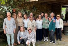 Reencuentro de exalumnas del Colegio Cluny de Vigo en O Rosal