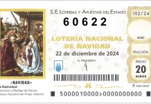 Lotería de Navidad 2024: Quinto premio 60622