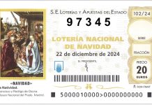 Lotería de Navidad 2024: Quinto premio 97345
