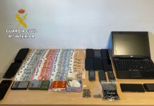 Dos detenidos en Porriño por un presunto delito de tráfico de drogas