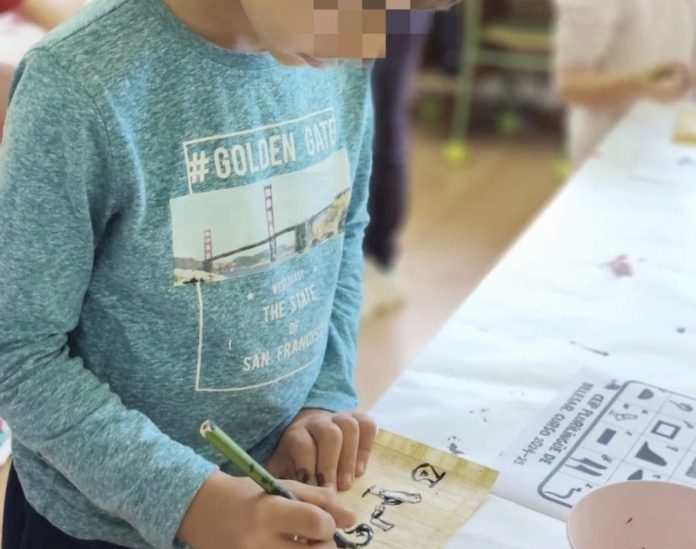 El CEIP Plurilingüe de Belesar se adentra en el origen de le escritura