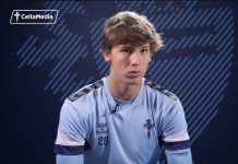 Fer López: «Uno de mis sueños era jugar en LALIGA con el Celta»