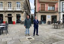 A Guarda experimenta un auge del sector comercial «gracias a la gestión del Gobierno de Carrero»