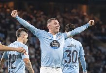 Entrenamiento a puertas abiertas y reconocimiento a Iago Aspas en Abanca Balaídos