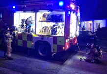 Un incendio en una vivienda de Gondomar moviliza a los Bomberos