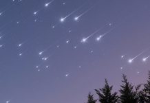 Noche de lluvia de estrellas en Baiona por Santa Lucía