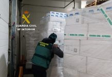 Intervienen 270 toneladas de productos del mar congelados e investigan a 13 personas