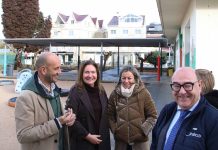 El Ceip Xosé Fernández López de Porriño estrena cubierta en el patio