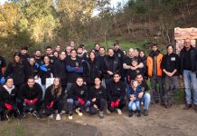 Nigrán inicia el año plantando 200 nuevos árboles en el Parque Forestal ‘Os Matos-Río Táboas’