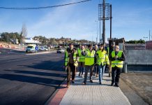 La Xunta prevé finalizar en marzo las obras de acondicionamiento del trecho de la antigua N-551 en Tui