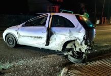 Un herido en la colisión de dos vehículos en Vincios