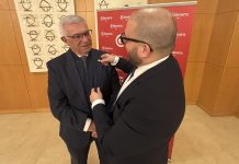 La Cámara Oficial de Comercio de Tui rinde homenaje a su ex presidente Gumersindo Alonso