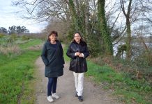 La senadora Carme da Silva visita Tomiño para abordar proyectos de interés estatal