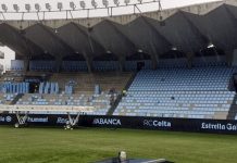 El gobierno municipal inicia el desmontaje de los asientos de la grada de Gol