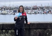 La rosaleira Loli Martínez, Subcampeona Gallega de Marcha
