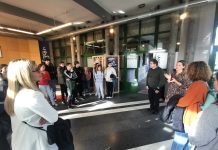 Nigrán recibe la visita de los alumnos de Francia de intercambio en el CPI Arquitecto Palacios
