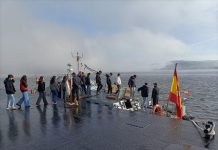 Recala en A Guarda el patrullero Cabo Fradera de la Armada Española