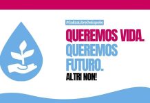 O BNG en Baiona en contra da «megacelulosa contaminante de Altri»