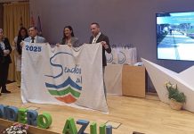 El Puerto de Vigo recibe una bandera azul por su sendero sostenible de más de 7 km