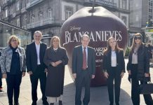 Disney escoge Vigo para la promoción del estreno de «Blancanieves»