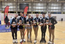 Seis medallas para el CPAG en el Campeonato Provincial Libre de Patinaje Artístico