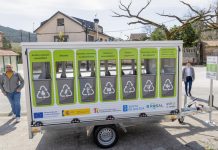 O Rosal lanza su punto limpio móvil para acercar el reciclaje a barrios y parroquias