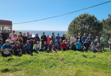 Un grupo de personas ciegas recorre el Camino Portugués por la Costa en una experiencia inclusiva