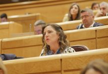 La alcaldesa de Tomiño participa en el Senado en la presentación del V Estudio sobre la España Rural