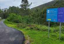 Finalizan las obras de mejora y acondicionamiento del Camiño Lombo en Baiona