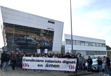 El 70% del personal AIMEN de O Porriño secunda la huelga para reclamar la actualización salarial