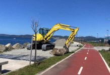 Arrancan los trabajos de los “Peiraos do Solpor” en Bouzas